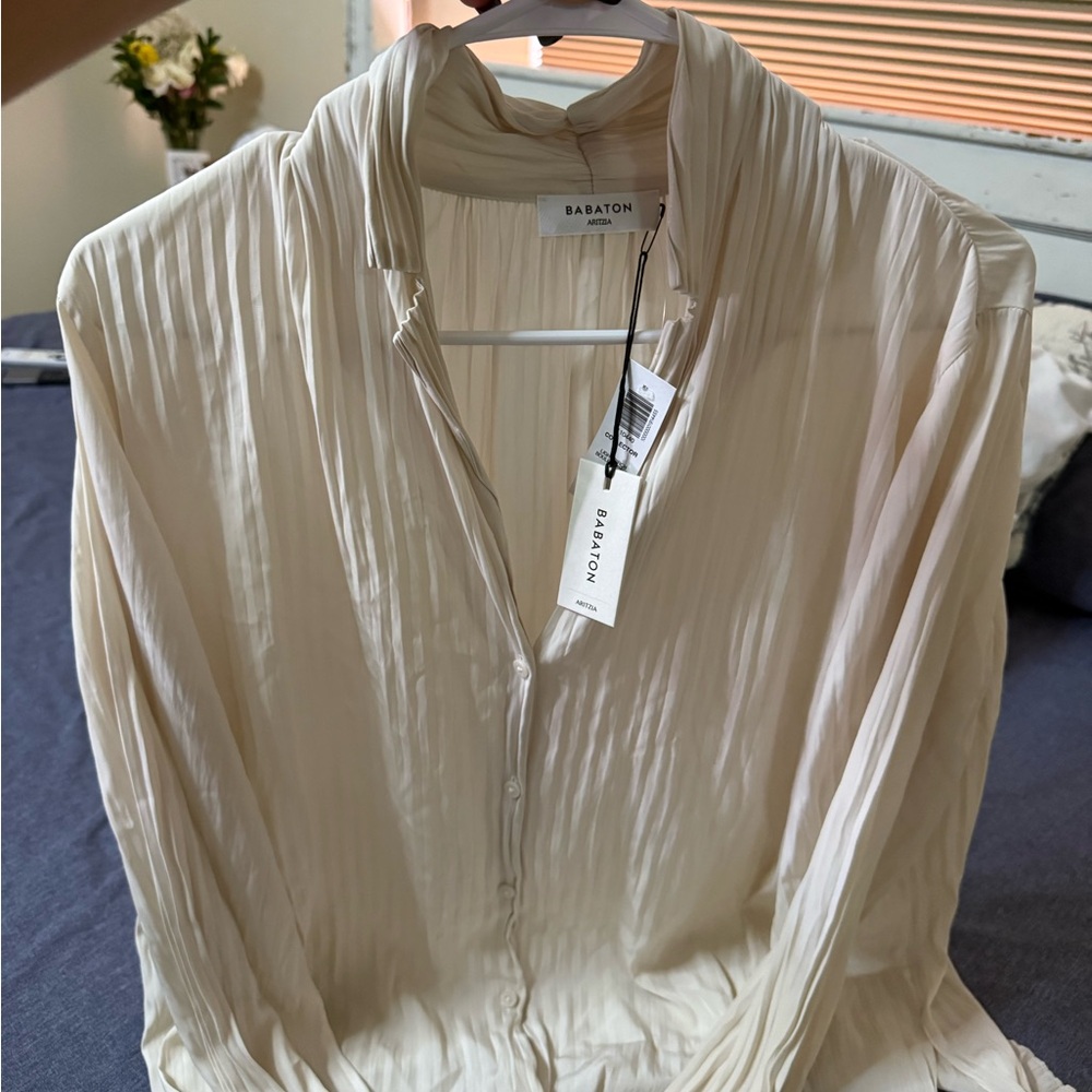 Babaton Aritzia Button-Up Blouse